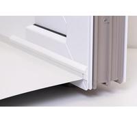 Guarnizione per davanzale - Guarnizione di alta qualità per davanzali e lamiere - 1 m bianco