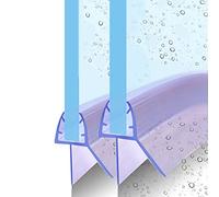Guarnizione per doccia curva, 2x80 cm, per doccia a quarto circolare, spessore 6 mm/7 mm/8 mm, guarnizione per porta della doccia, idrorepellente, protezione dalle cadute