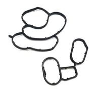 Guarnizione Per Filtro Dell'olio 2 x Set guarnizioni filtro radiatore olio motore 20949199 0810053 Adatto per BMW 128I 328 525 530 740LI X3 X5 X6 Z4