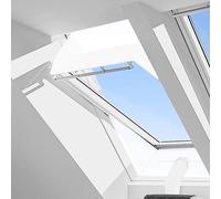 Guarnizione per finestra per climatizzatori mobili, lucernario, Hot Air Stop per il fissaggio a finestre basculanti, per finestre e condizionatori d'aria, 230 cm x 2