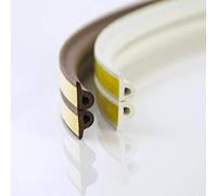 Guarnizione per finestre e porte, lunghezza 10 m, 9 x 5,5 mm, marrone, profilo a P, in EPDM