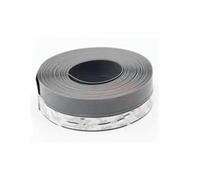 Guarnizione per finestre, guarnizione per porte, guarnizione in silicone per fessure in vetro per doccia, guarnizione laterale per porte, isolamento antipolvere, riduzione del rumore, grigio, 35 mm,