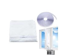 Guarnizione per Finestre - Kit Morbido Termoresistente Pieghevole,Guarnizione Isolante Antitiraggio Per Finestre,Per casa ufficio hotel condizionatore d'aria asciugatrice finestre a battente