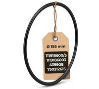 Guarnizione per pentola pompa Ø 185 mm con codice originale 111918600/3 1119186003 per lavastoviglie AEG per Electrolux per Juno per Zanker per Zanussi 439908 per Küppersbusch 750212615 per