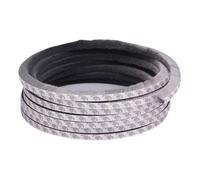 Guarnizione per porta con protezione dalle intemperie per finestre, Striscia autoadesiva for porte e finestre, guarnizione a spazzola, multicolore, in diverse misure