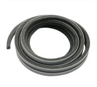 Guarnizione per porta con protezione dalle intemperie per finestre, Striscia Autoadesiva Guarnizione a Spazzola for Porte e Finestre Multicolor 9x9mm (10-20m)(Gray,9 * 9mm*20M)