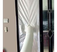 Guarnizione per porta Copertura per porte e finestre per condizionatori d'aria mobili Porta e finestra Portatile Aria condizionata Copertura della porta Kit di guarnizione per porta morbida