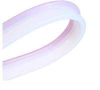 Guarnizione per Porta Doccia, barriera per soglia, barriera per lavello, Guarnizione per Pavimento, barriera per la Stanza, Strisce di Silicone (80 cm, Trasparenti)