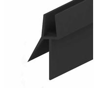 Guarnizione per porta doccia in PVC, strisce di tenuta per doccia, per vetri da 4-6 mm, fessura 23,0 mm, colla, guarnizione impermeabile n. 40, n. 50, fessura 18 mm, B-4 pezzi da 40 cm