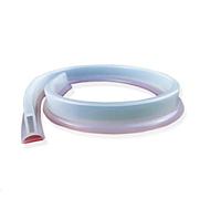 Guarnizione per Porta Doccia in Silicone per Bagno, per stanze umide, per Evitare Il traboccamento dell'Acqua | Striscia Impermeabile autoadesiva e Flessibile per la separazione tra Umido e Asciutto