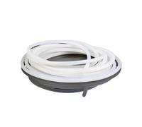 Guarnizione per porta doccia, Striscia di tenuta for schermo doccia trasparente in silicone a forma di O da 1-9,5 mm trasparente(2.5mm(10m))