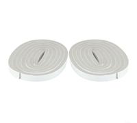 Guarnizione per porta resistente all'usura con proprietà di smorzamento del suono per creare un ambiente di vita tranquillo (grigio, 1,5 cm, 2 rotoli)