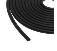 Guarnizione per porte e finestre fai da te, 5 m, insonorizzante, autoadesiva, antispiffero, in schiuma PU, guarnizione per porte, riempitivo per fessure, diametro 6 mm