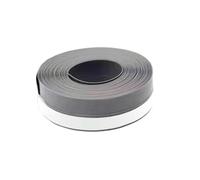 Guarnizione per porte, finestre, paraspifferi, isolamento acustico e antipolvere, guarnizione in silicone per porte doccia, fessure, anticollisione, grigio, 35 mm, 3,0 m