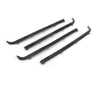 Guarnizione per portiera anteriore e esterna, per finestrini dell'auto, in feltro, per Ford F150 F250 F350 per Bronco 1987-1997 QAQMHVCVB