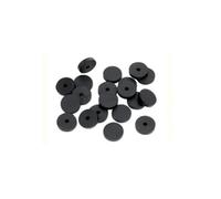 Guarnizione per rubinetto semiforata in gomma nera 1/2"