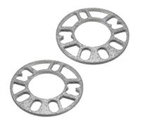 Guarnizione per ruota auto da 5 mm, 2 pezzi, flangia allargata universale a 4-5 fori