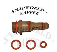 Guarnizione per Supportventil Valvola Sfogo Solis Master Palazzo Satrap Set-6