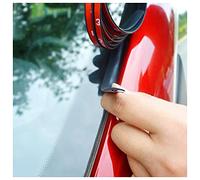 Guarnizione per tettuccio apribile a T per auto, in gomma, antipolvere e antimeteo, per parabrezza, striscia adesiva in gomma (19 mm x 23 piedi)