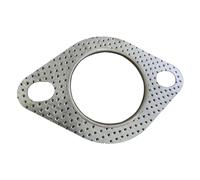 Guarnizione per tubo di scarico, guarnizione di ricambio a 2 fori, guarnizione flangia - alta temperatura grafite 2 fori, guarnizione di interfaccia per tubi di scarico, downpipe, parti di modifica