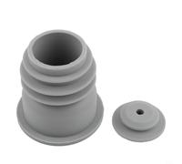 Guarnizione per tubo di scarico in silicone resistente, compatibile con lavelli lavatrice e mocio per piscina (S)