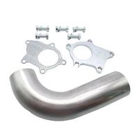 Guarnizione Per Tubo Di Scarico Turbo Da 2,5" Pollici 63 Mm, Flangia A 5 Bulloni Per Auto T3/T4 T04E In Acciaio Inossidabile