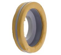 Guarnizione per Wc Flangia, Sigillante Doppio Strato | Pasta di Gomma, Accessorio Bagno, Montaggio Semplice, Tenuta Anti-perdita