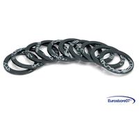 GUARNIZIONE PIANA MACCHINA PER CAFFÈ CARBO Ø57x43x3mm 10pz MULTI MARCA