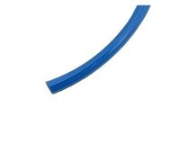 Guarnizione piatta da 10 metri, serie 20/30/40/50, 6 mm/8 mm/10 mm, for profilo in alluminio 2020, copertura for fessura morbida/supporto for pannello, macchina C-Beam(Blue,Slot 8mm)