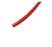 Guarnizione piatta da 10 metri, serie 20/30/40/50, 6 mm/8 mm/10 mm, for profilo in alluminio 2020, copertura for fessura morbida/supporto for pannello, macchina C-Beam(Red,Slot 10mm)