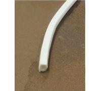 Guarnizione piatta da 10 metri serie 20/30/40/50 da 6 mm/8 mm/10 mm per profilo in alluminio 2020, copertura per fessura morbida/supporto per pannello, macchina C-Beam, bianco, 8 mm