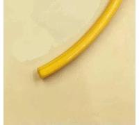 Guarnizione piatta da 10 metri serie 20/30/40/50 da 6 mm/8 mm/10 mm per profilo in alluminio 2020, copertura per fessura morbida/supporto per pannello, macchina C-Beam, giallo dorato, 6 mm