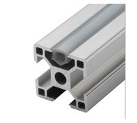 Guarnizione piatta da 5/10 metri da 6 mm/8 mm for profilo in alluminio EU serie 20/30/40, copertura/pannello for slot morbido, estrusione for stampante 3D(Silver,5M,8mm 30 or 40 series)