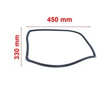 Guarnizione Porta | 4 Lati 450 x 330 mm | 4 Ganci Per Forno Smeg Modello Alfa