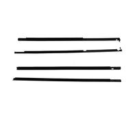 Guarnizione Porta Auto 4 Pezzi Guarnizione Finestrino Auto Guarnizione Esterna Portiera Laterale Modanatura Per Mitsubishi Per Pajero Per Montero V73 V93 V97 2000-2016 Striscia Tenuta Portiera