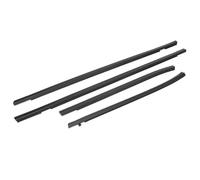 Guarnizione Porta Auto 4 Pezzi Guarnizione In Gomma Finestrini Esterni Guarnizione Porta Guarnizione Cintura Per Fit Per JAZZ Hatchback GD1 GD3 2003-2007 Protezione porta Auto