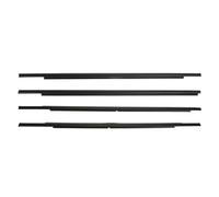Guarnizione Porta Auto 4 Pezzi Guarnizione Vetro Per Finestra Guarnizione Per Porta Laterale Modanatura Per Mitsubishi Per Outlander 2007-2012 2013-2018 5727A007 5727A008 paracolpi portiere Auto(2007-