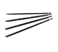 Guarnizione Porta Auto 4 Pezzi/set Modanatura Cintura Esterna Portiera Dell'auto Per Toyota Per Corolla 2007-2014 Guarnizione Sportello(Nero)