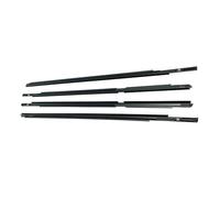 Guarnizione Porta Auto 4 Pezzi/set Per Toyota Per Yaris Per Hatchback 2006-2013 Nero Auto Finestrino Vetro Guarnizione Modanatura Trim Guarnizioni Finestra
