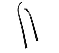 Guarnizione Porta Auto Compatibile Con MINI Per R55 2007 2008 2009 2010 2011 2012 2013 2014 2015 2 Pezzi Guarnizione In Gomma Per Parabrezza Tergicristallo Auto OEM: 51132751209 51132751210