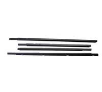 Guarnizione Porta Auto Guarnizione Protettiva Finestrini Esterni In Gomma Nera Da 4 Pezzi Per Nissan Per Qashqai 2008-2015 80821-JE20A Protezione Bordo Portiera