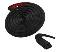 Guarnizione Porta Auto per Audi A3 A4 A6 A8 TT Q5 Q7 Q8 e Tron e Tron GT Q4 e Tron, Antipolvere Guarnizioni in Gomma, Insonorizzazione Auto Striscia di Tenuta Parabrezza,31m Length