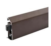 Guarnizione Porta Automatica Abbassabile Sinistra/ Destra Apertura | Burlets Para Puerta Con Supporto Adesivo, Sale Conferenze, Negozi E Ingressi Di Uffici(Brown LH,152.4cm/60in)