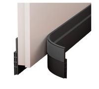 guarnizione porta Door Draft Stopper Sweep For Exterior & Interior Bottom Of Doors,Under Seal And Noise Insulation Weather Stripping(Black)