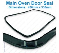 Guarnizione Porta Forno Principale per Bosch Fornello Gomma con Clip HEG105ACC