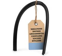 Guarnizione porta lavastoviglie con codice originale 1882470100 per Beko per Grundig 1007659 per Amica 481246668734 C00914092 per Indesit per Philips per Ariston 32X2252 per Brandt 81742288 per