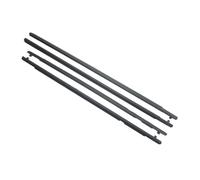 Guarnizione Portiera Auto Compatibile Con Mazda 3 2008 2009 2010 2011 2012 2013 BL Berlina 4 Porte Accessori Auto Parti Del Corpo Porta Esterna Finestra In Vetro Nastro(1 set all 4)