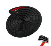 Guarnizione Portiera Auto per Nissan Pulsar Qashqai Rasheen Rogue Sentra Silvia Skyline, Guarnizione Universale in gomma Insonorizzata, Guarnizione Autoadesivo, per Portiere, Cofano e Bagagliaio 16m