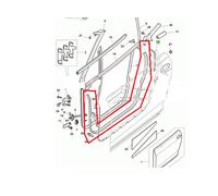 GUARNIZIONE PORTIERA INTERNA BENTLEY CONTINENTAL GT GCT FLYING SPUR 3W0837703A