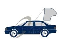 Guarnizione portiera posteriore Sx 02.53.039 TRUCKTEC AUTOMOTIVE
